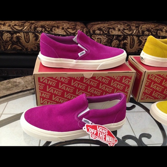 Brand new with box. Pink Vans