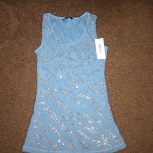 Beautiful blue tanktop