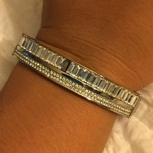 Michael Kors Pave/Crystal Silver Glitz Bracelet