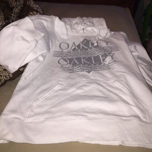 White Oakley pullover
