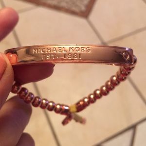 MK beaded bracelet