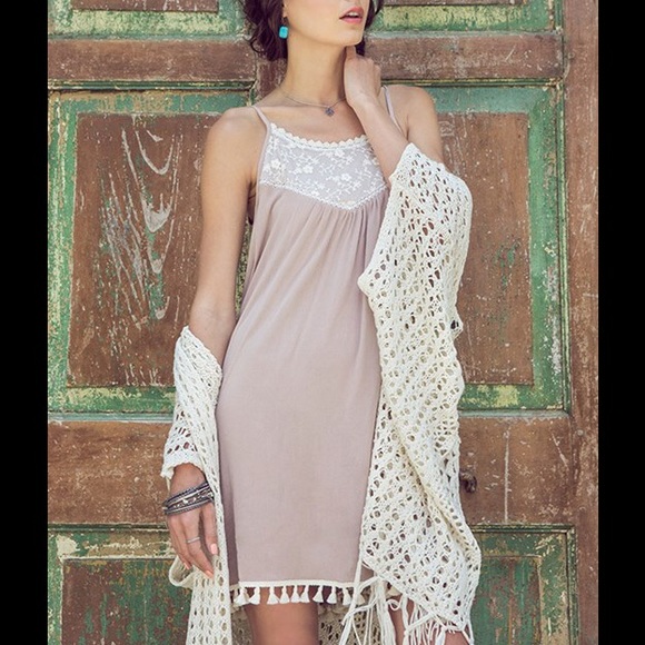 One left 🍃Bohemia Mocha Sundress NEW - Picture 4 of 4