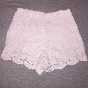 SALE! Lush Lace High Waisted Shorts