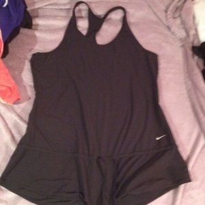 Nike old running dress black