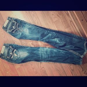 Two pairs of size 25 rock revivals ! Like new