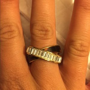 Michael Kors Baguette/Tortoise Eternity Ring
