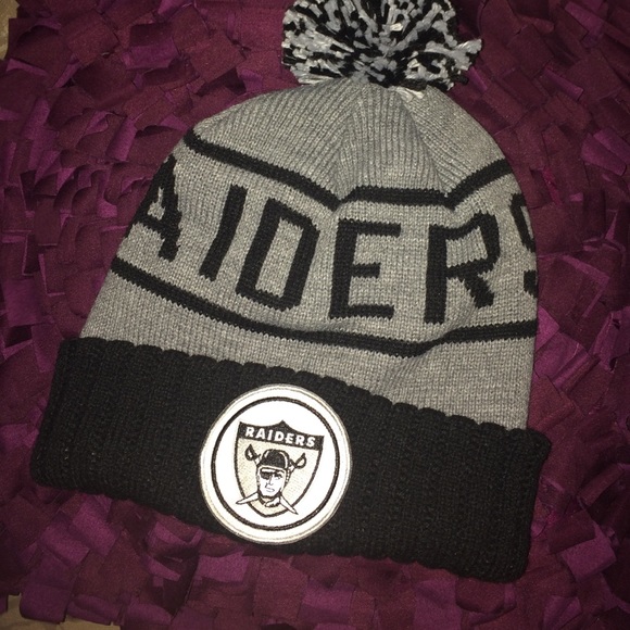 Raiders beanie