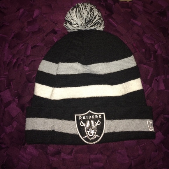 Raiders beanie