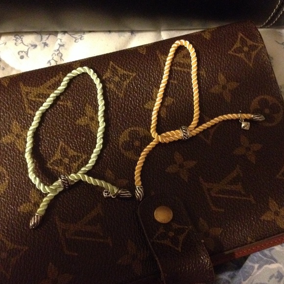 Pair of David Yurman Cord Bracelets