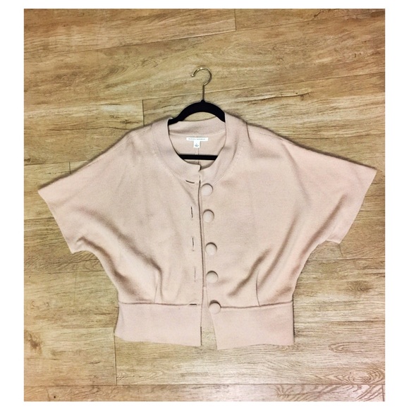 Banana Republic 100% Wool Knit Sweater in Camel