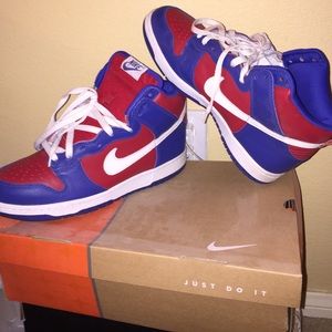 Nike SB MAX High top Dunks. "La clippers"