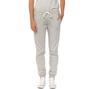 Cotton on gray track pants