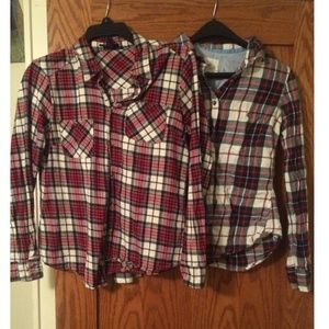 2 flannels for the price of one!