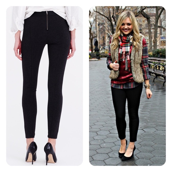 j crew black pants