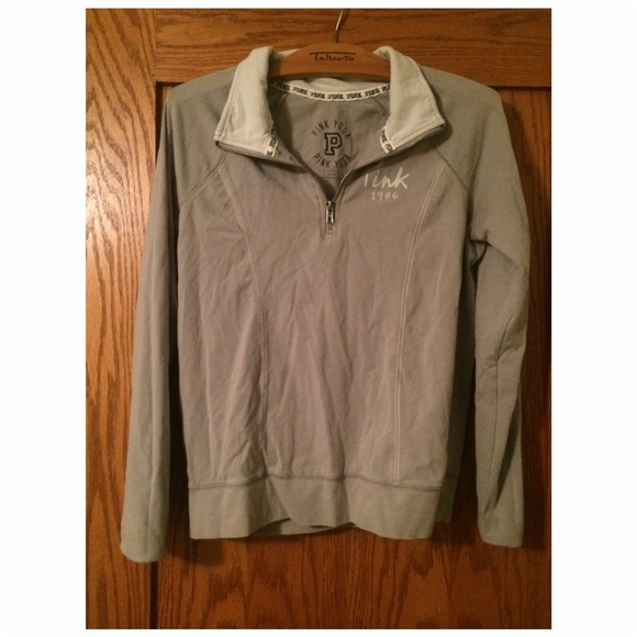 pink yoga half zip in great condition