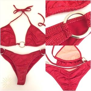 Ruby Red Competition Bikini