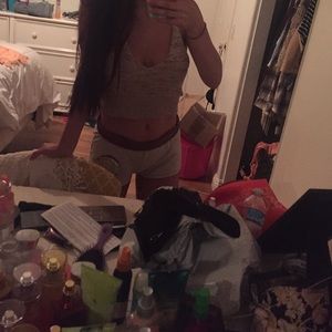 Cute tan halter top!