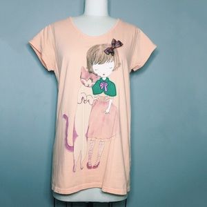 Light Orange Kitten Cuddles Shirt