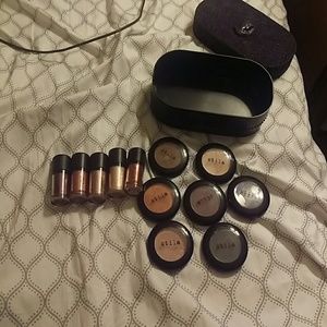 Mac pigments and still eyeshadows