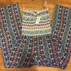 Macy's new american rag jumpsuit