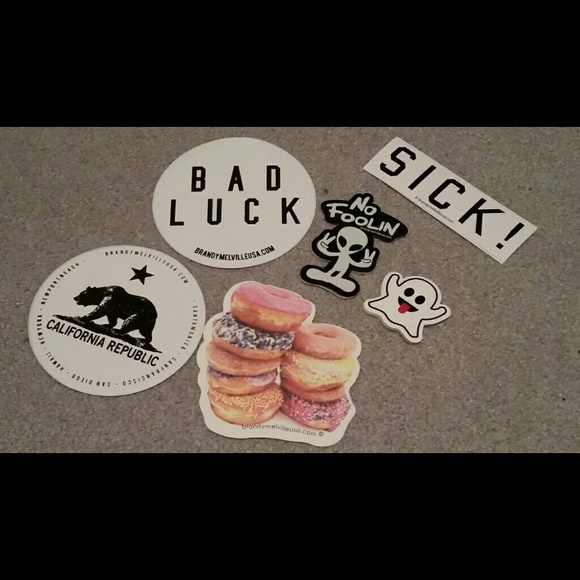 Brandy Melville Stickers (Please Read Description)