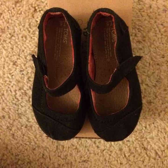 Toms black mary jane tiny 5 - Picture 2 of 4