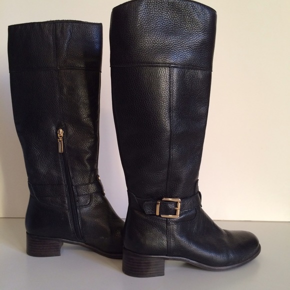 Banana Republic Shoes - Fall essentials - black leather riding boots!