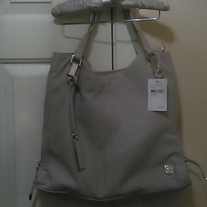 VINCE CAMUTO RILEY TOTE, PEWTER