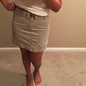 American Eagle khaki skirt