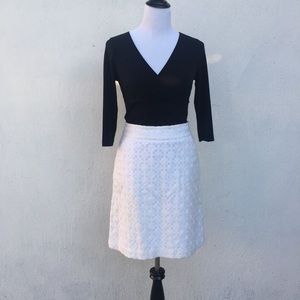 White skirt