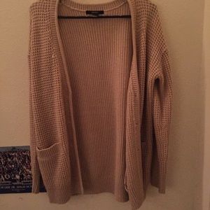 Thick cardigan