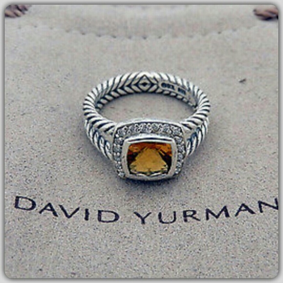 ❌Sold❌AUTHENTIC DAVID YURMAN citrine sz 7 - Picture 2 of 2