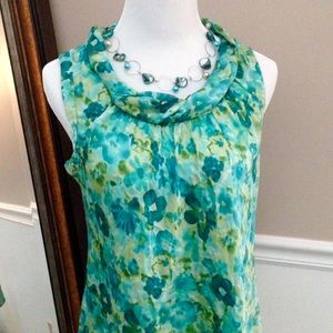 Talbots Sleeveless Blouse - Medium