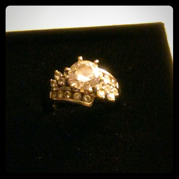 14kt White Gold Diamonique 2.75 cttw Wedding Ring