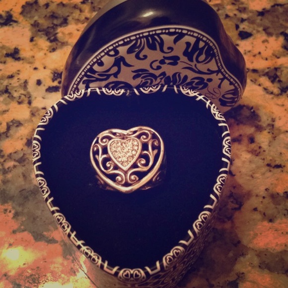 Brighton Heart Diamond Ring