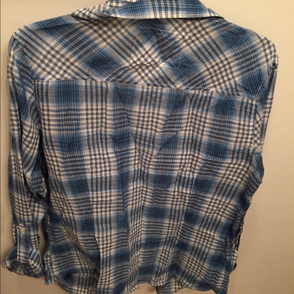 Aero Blue Button Shirt - Picture 2 of 2
