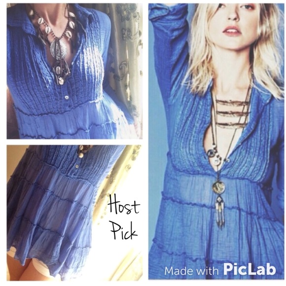 Free People Tops - Free People One Tuxedo Tunic