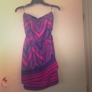 Express Strapless dress