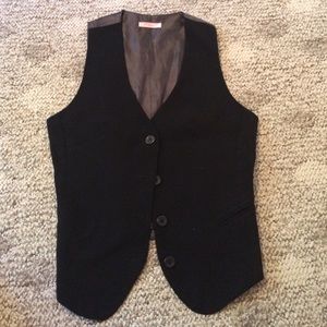 Fitted Black Lux vest