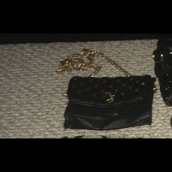 Gold chain crossbody
