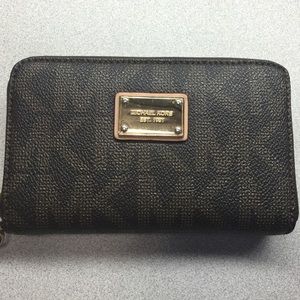 Michael Kors iPhone case and wallet