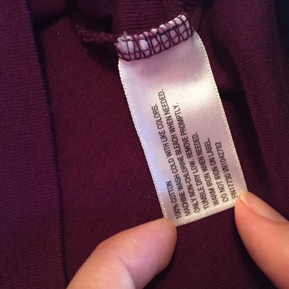 Deep Purple Merona Scoop Neck Shirt - Picture 4 of 4