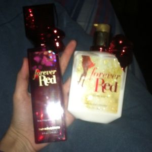 Bath and Body Works Forever Red Bundle