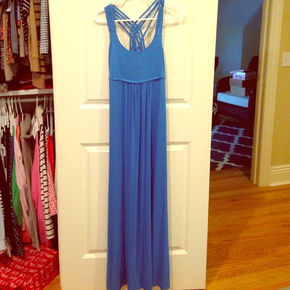 Blue Calvin Klein Maxi Dress