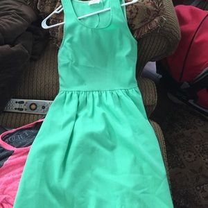 Mint colored dress from shop hopes