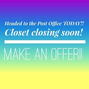 I'm moving overseas. Everything must go!