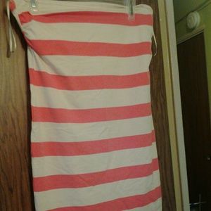 H&M striped Halter dress