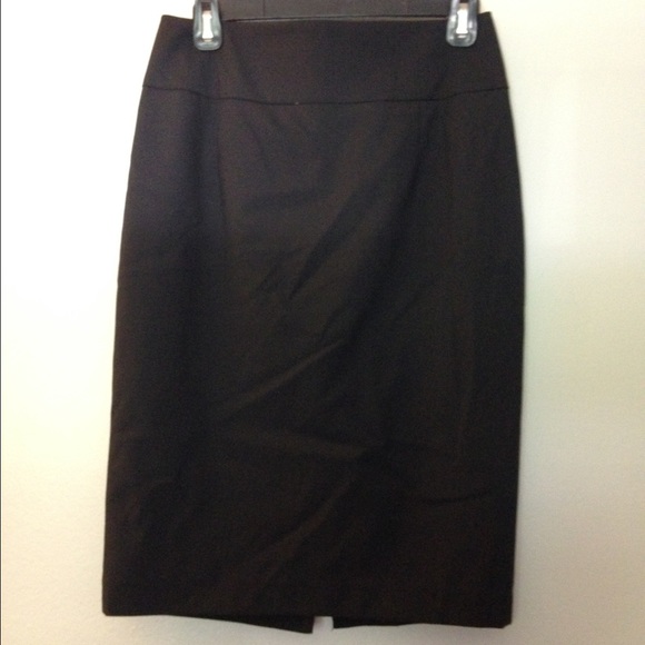 Black pencil skirt