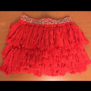H&M Trend Collection Tassel Skirt