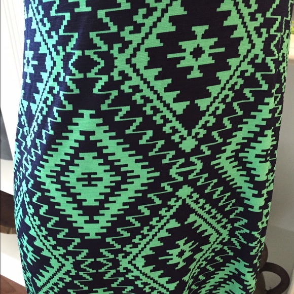 NEW Aztec Print maxi skirt /dress. Very Versatile! - Picture 3 of 3